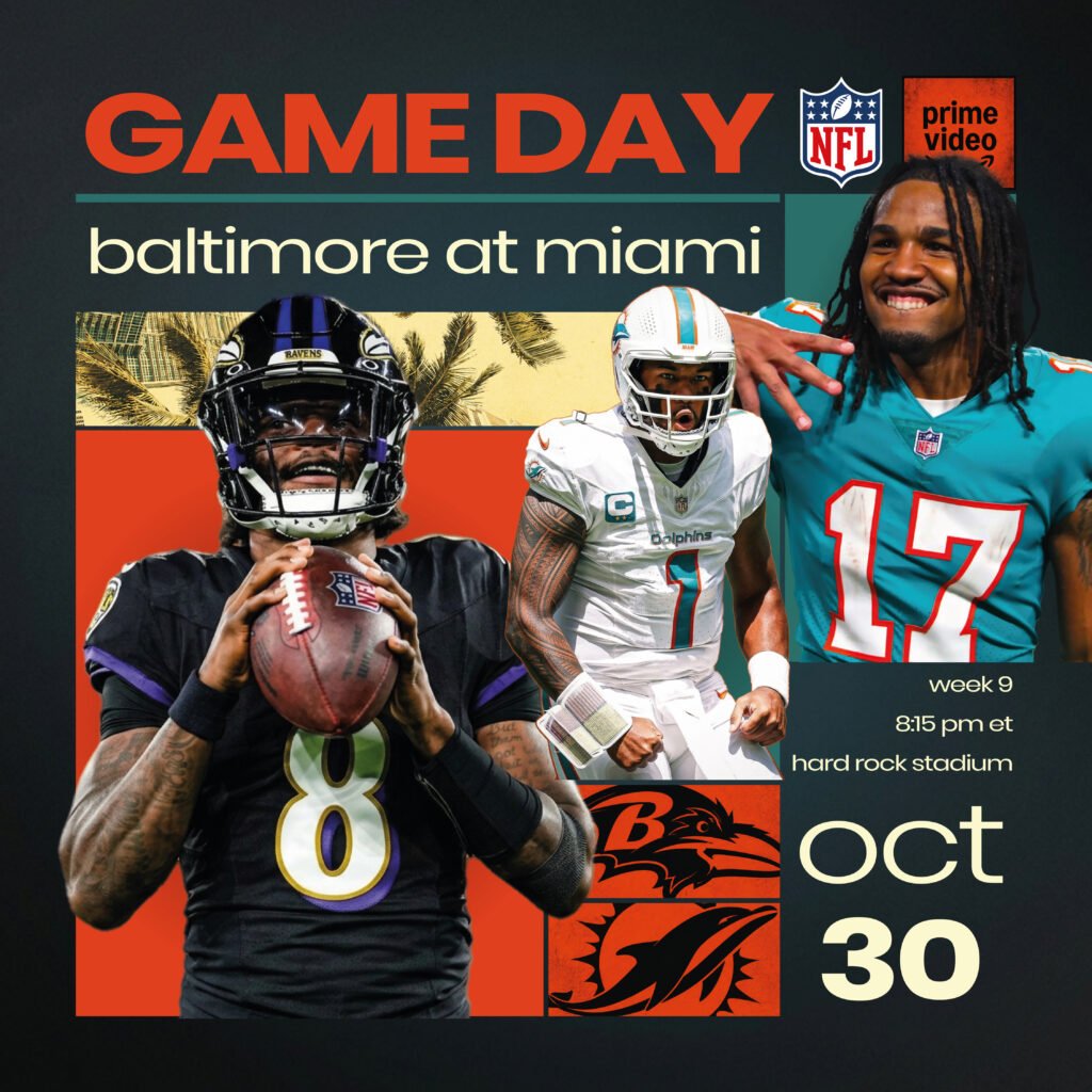 Ravens at Dolphins